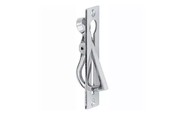 Schuifdeurtrekring kamer en suite Elegant Chroom 25x108mm