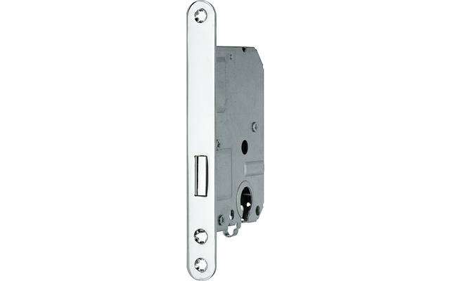 Insteek kastslot cilinder Chroom Doornmaat 50mm, 1200 serie