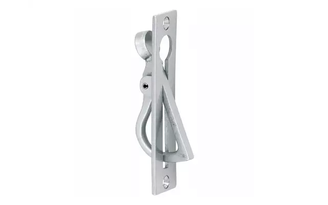 Schuifdeurtrekring kamer en suite Elegant Mat chroom 25x108mm