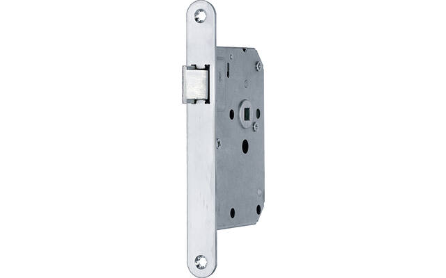 Insteek loopslot Mat chroom Doornmaat 50mm, 1200 serie