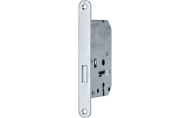 Insteek kastslot klavier Mat chroom Doornmaat 50mm, 1200 serie