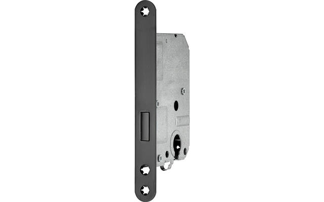 Insteek kastslot cilinder Zwart Doornmaat 50mm, 1200 serie