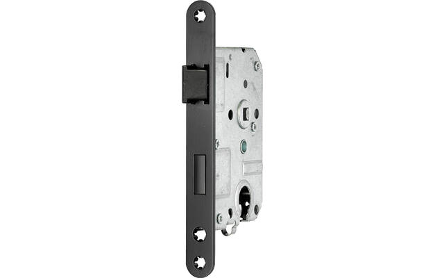 Insteek dag en nachtslot cilinder PC55mm Zwart Doornmaat 50mm 1200 serie