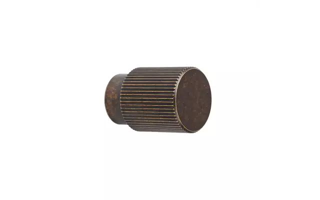 Meubelknop antiek Brons Arpa rond 22mm