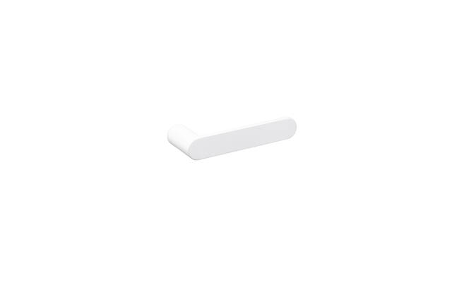 Deurklink Nuda Pure Wit met rozet 24mm