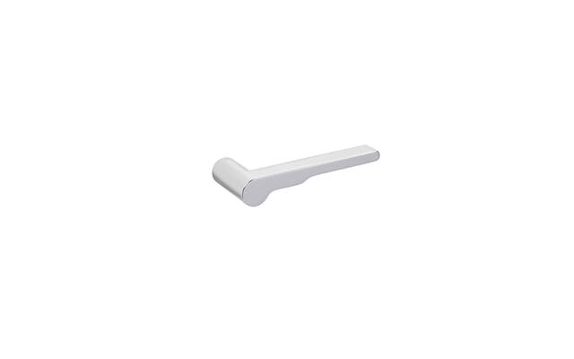 Deurklink Nuda Wind Chroom met rozet 24mm