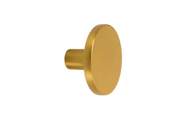 Meubelknop Como rond 41 H-25mm Mat Goud