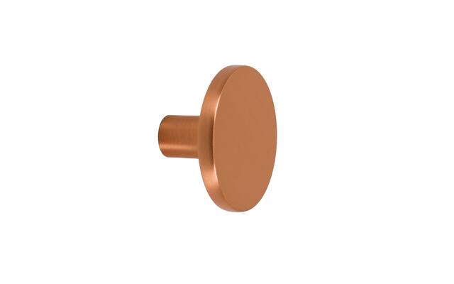 Meubelknop Como rond 41 H-25mm Mat Koper