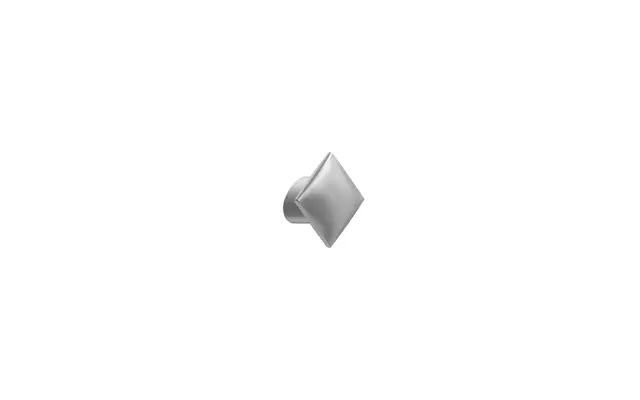 Meubelknop RVS-look Flow 30x30mm