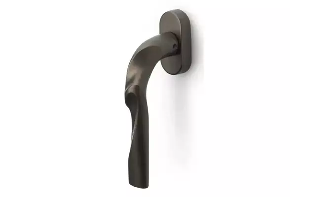 Draaikiep raamkruk Links Brons Zaha Hadid Eleez ZH100-DK-O