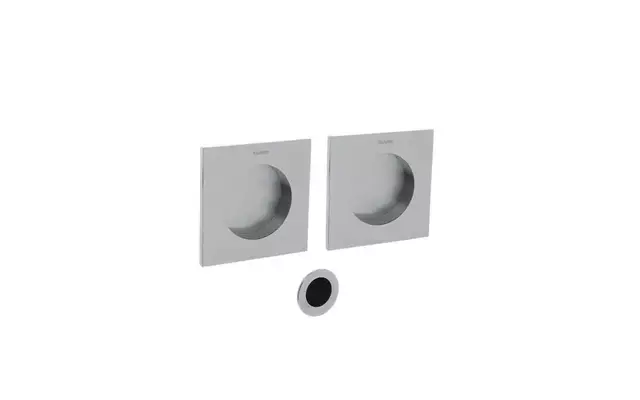 Olivari schuifdeurkom Giotto Q chroom mat