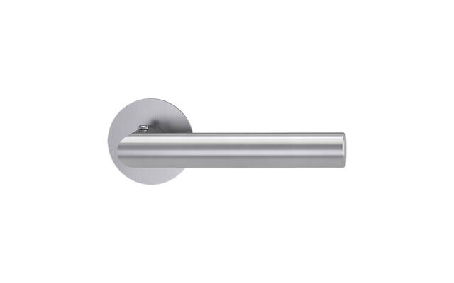 Griffwerk Deurklink Lucia Piatta S Smart2Lock RVS Rechts rond rozet