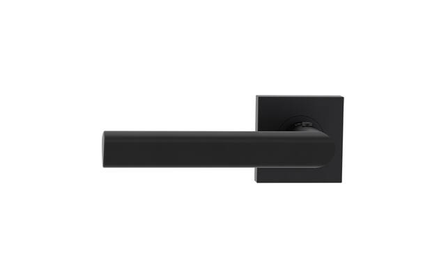 Griffwerk Deurklink TRI 134 Smart2Lock Grafietzwart Links vierkant rozet