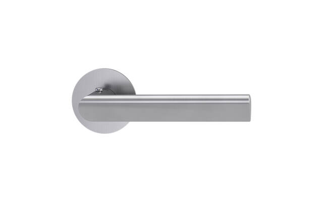 Griffwerk Deurklink TRI 134 Smart2Lock Rvs Rechts rond vlak rozet