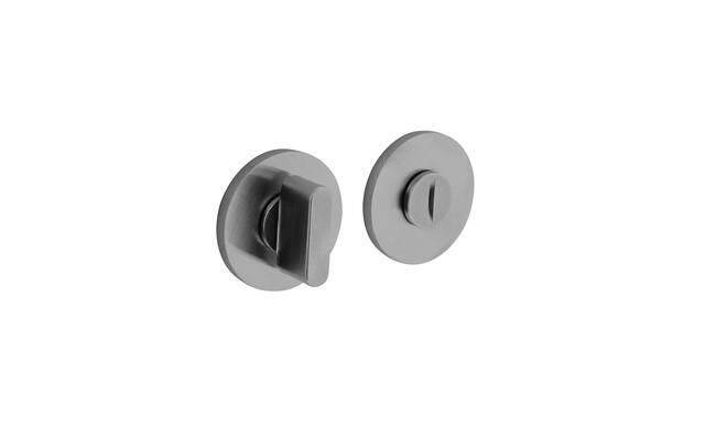 Olivari Wc-garnituur rond chroom mat