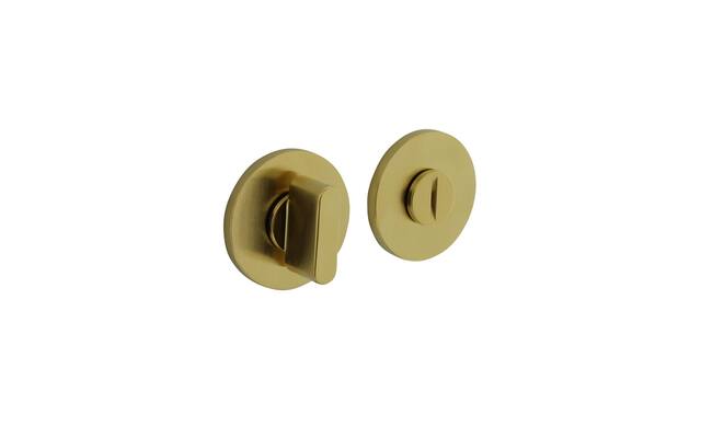 Olivari Wc-garnituur rond messing mat PVD