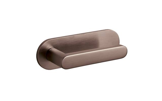 Olivari deurkruk Link horizontaal schild brons mat PVD
