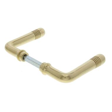 Deurkruk Messing Art Deco 116 mm