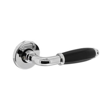 Intersteel Deurkruk Courgette met rozet 49x7mm verdekt Chroom