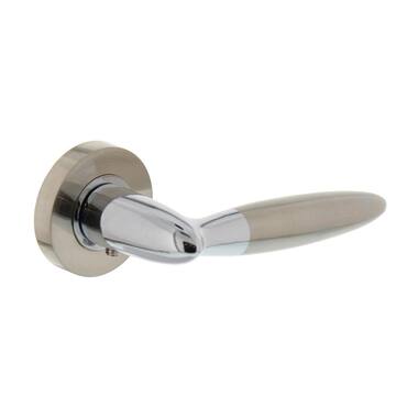 Intersteel Deurkruk Elen op rozet Chroom