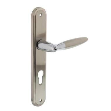 Intersteel Deurkruk Elen op schild PC72 mm chroom