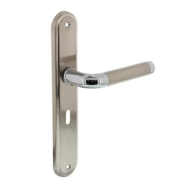 Intersteel Deurkruk Agatha op schild SL56 mm chroom