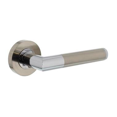 Intersteel Deurkruk Bastian op rozet Chroom