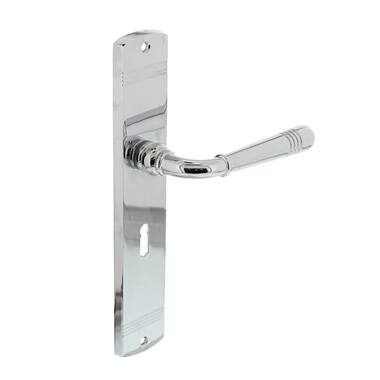 Intersteel Deurkruk Helena op schild SL56 mm chroom