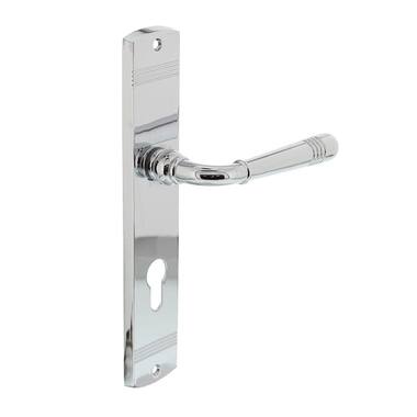 Intersteel Deurkruk Helena op schild PC72 mm chroom