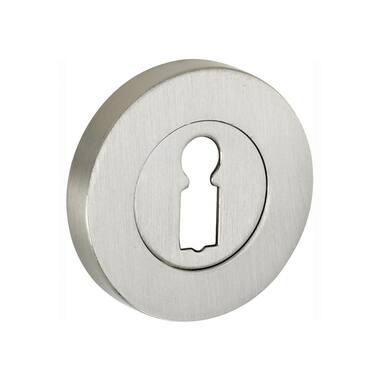 Sleutelrozet Mat nikkel rond overschroef 50mm