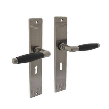 Intersteel Deurkruk Ton Basic met schild SL56mm nikkel mat