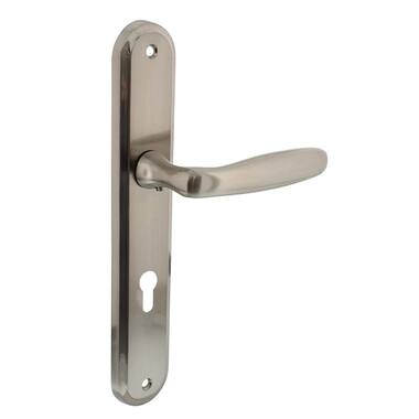 Intersteel Deurkruk Bjorn op schild PC72 mm nikkel mat