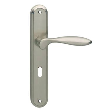 Intersteel Deurkruk George op schild SL56 mm Mat nikkel