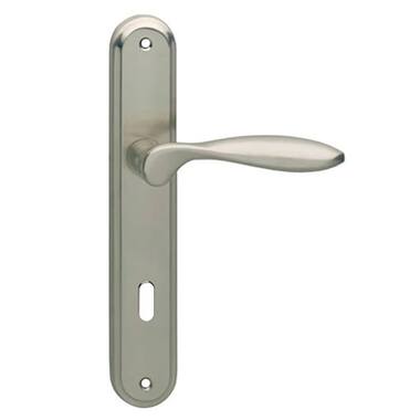 Intersteel Deurkruk George op schild SL72 mm Mat nikkel