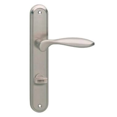 Intersteel Deurkruk George op schild WC63 mm Mat nikkel