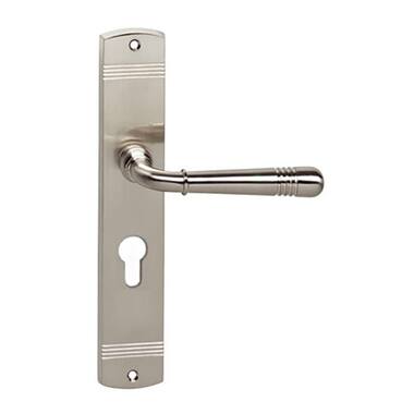 Intersteel Deurkruk Helena op schild PC55 mm nikkel mat