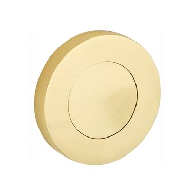 Blindrozet Messing Overschroef rond 50mm