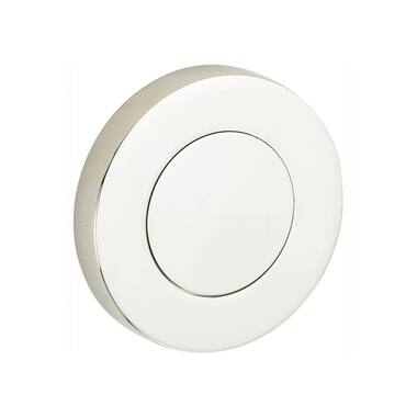 Blindrozet Nikkel Overschroef rond 50mm