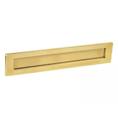 Messing Briefplaat Weijntjes met Veer, Horizontaal of Verticaal Plaatsbaar