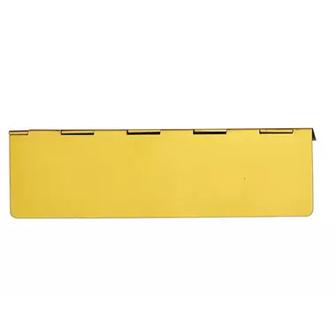 Tochtklep Messing rechthoek 280 x 80 mm