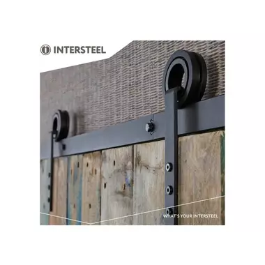 Intersteel Schuifdeursysteem Modern mat zwart