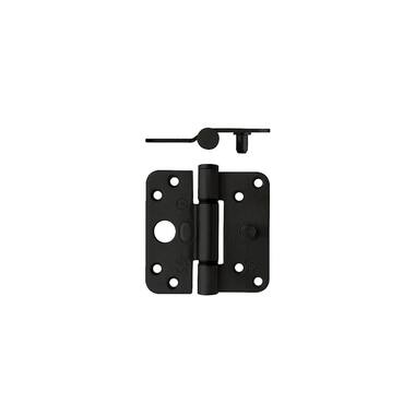 Intersteel Glijlagerscharnier SKG 3-sterren 89x89x3mm DIN rechts zwart