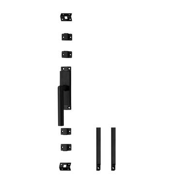 Intersteel Kruk-espagnolet links Hoek 90Â° met stangenset 2 X 1245 mm zwart