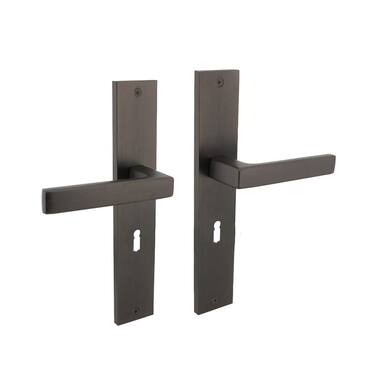 Intersteel Deurkruk Hera op schild 245x45 mm SL 56 mm Antraciet