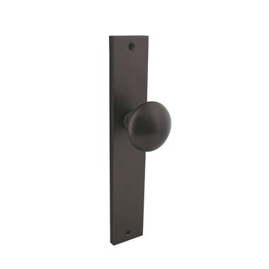 Intersteel Knopschild 245x45 mm Blind Antraciet