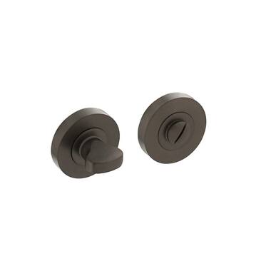 Intersteel Rozet met toilet-/badkamersluiting 52x10mm antracietgrijs