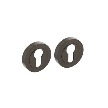 Intersteel Profielcilinderrozetten verdekt 52x10mm Antraciet