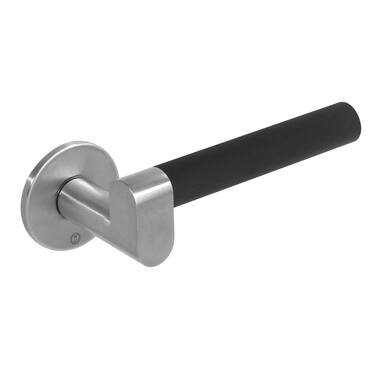 Intersteel Deurkruk Erik Munnikhof Dock Black met rozet RVS