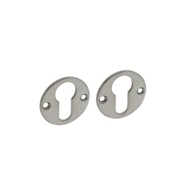 Profielcilinderrozet 42x2 mm RVS