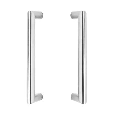 Intersteel Deurgrepen per paar recht-90 graden 220x65x20 HoH 200 rvs